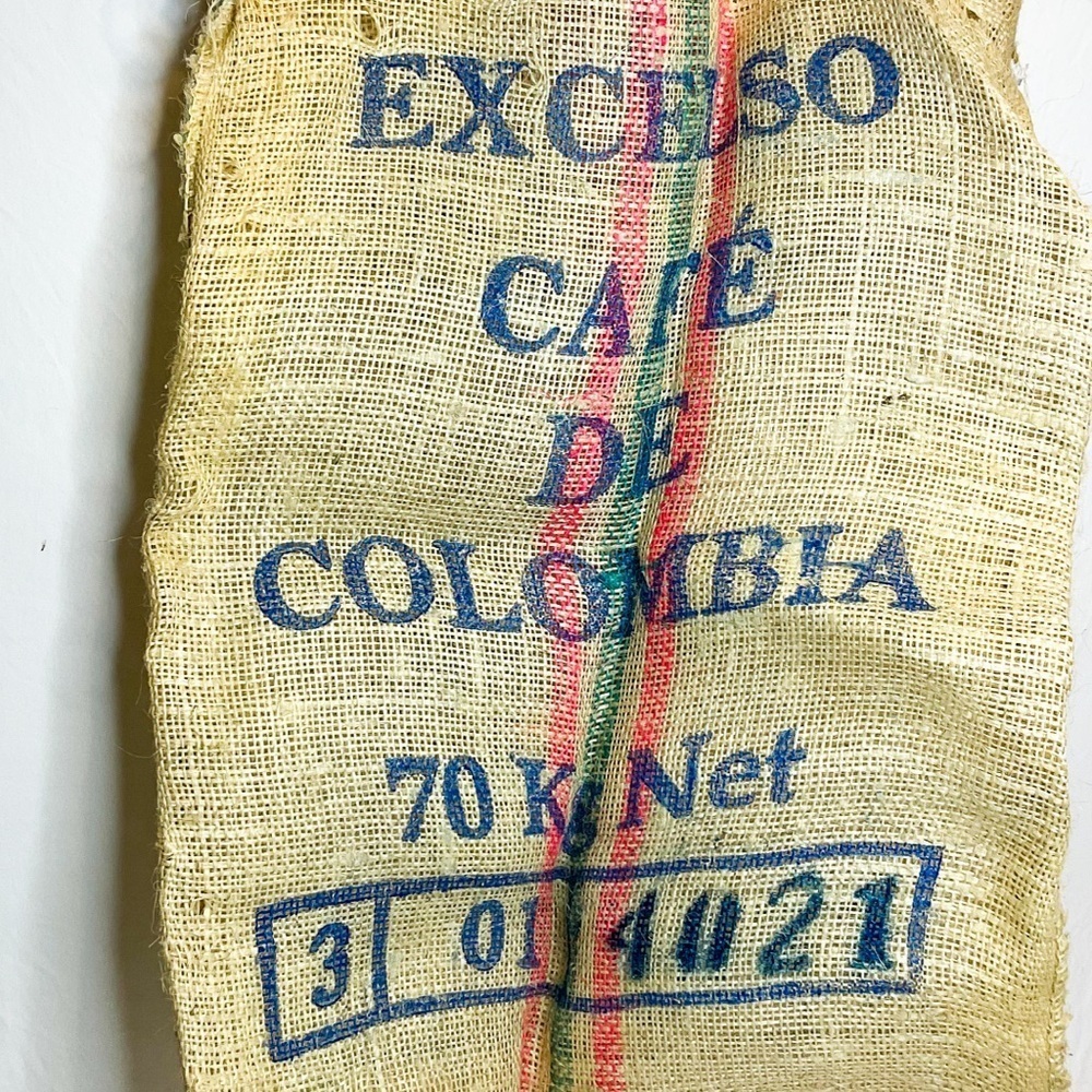 Colombian Coffee Burlap Sack